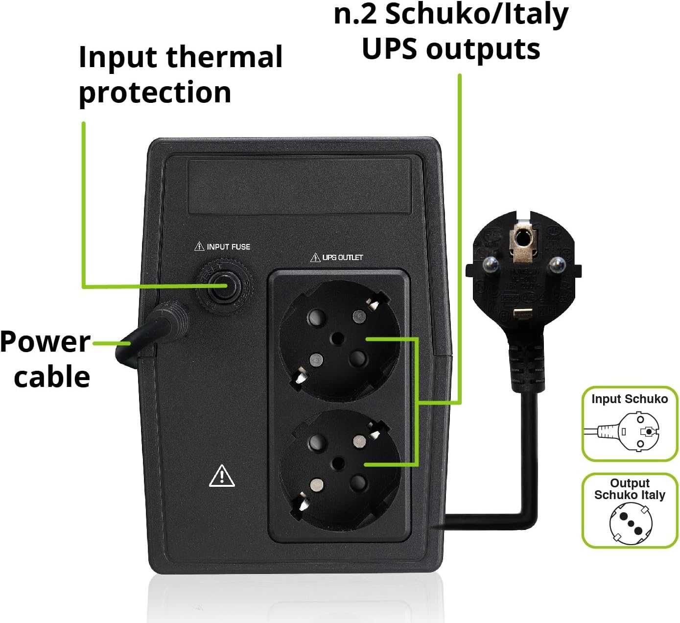 Zasilacz UPS TECNOWARE Era Plus 750 Moc 750 VA