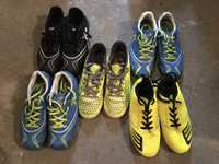 Korki i halówki 32, 33, 34, buty piłkarskie dla chłopca:Kipsta, Adidas