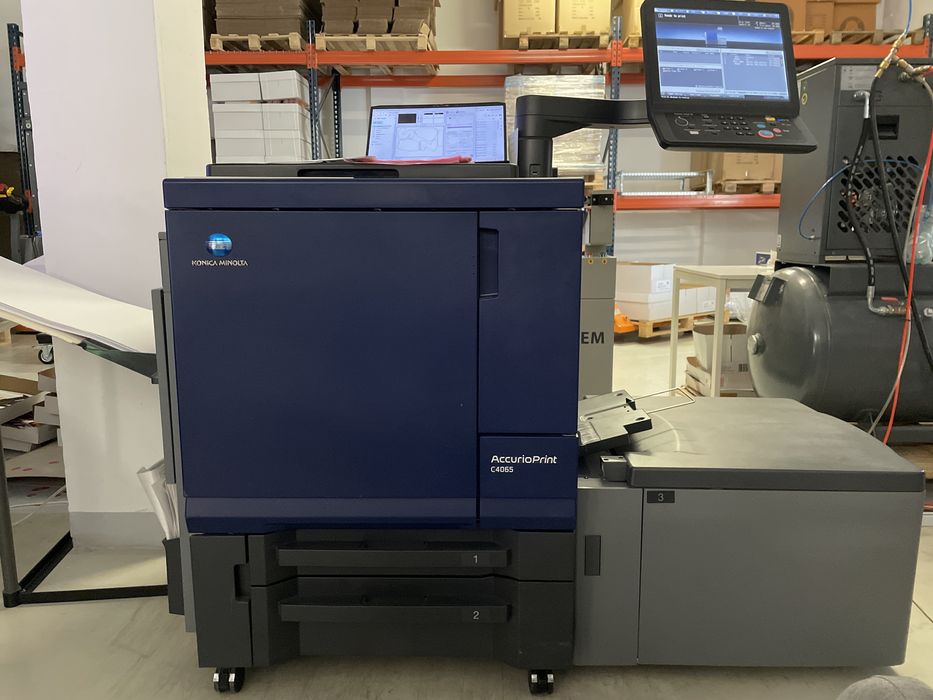 Konica Minolta AccurioPrint C4065 + Lu202m - Warszawa - IDEALNA