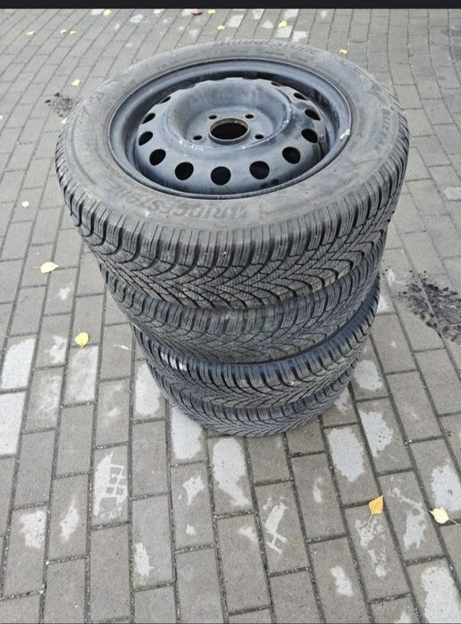 felgi + opony zimowe Bridgestone 185/65 rozmiar 15