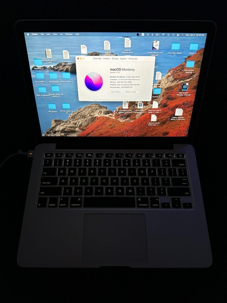 MacBoook Pro Retina, 13,3 inch, (2015)