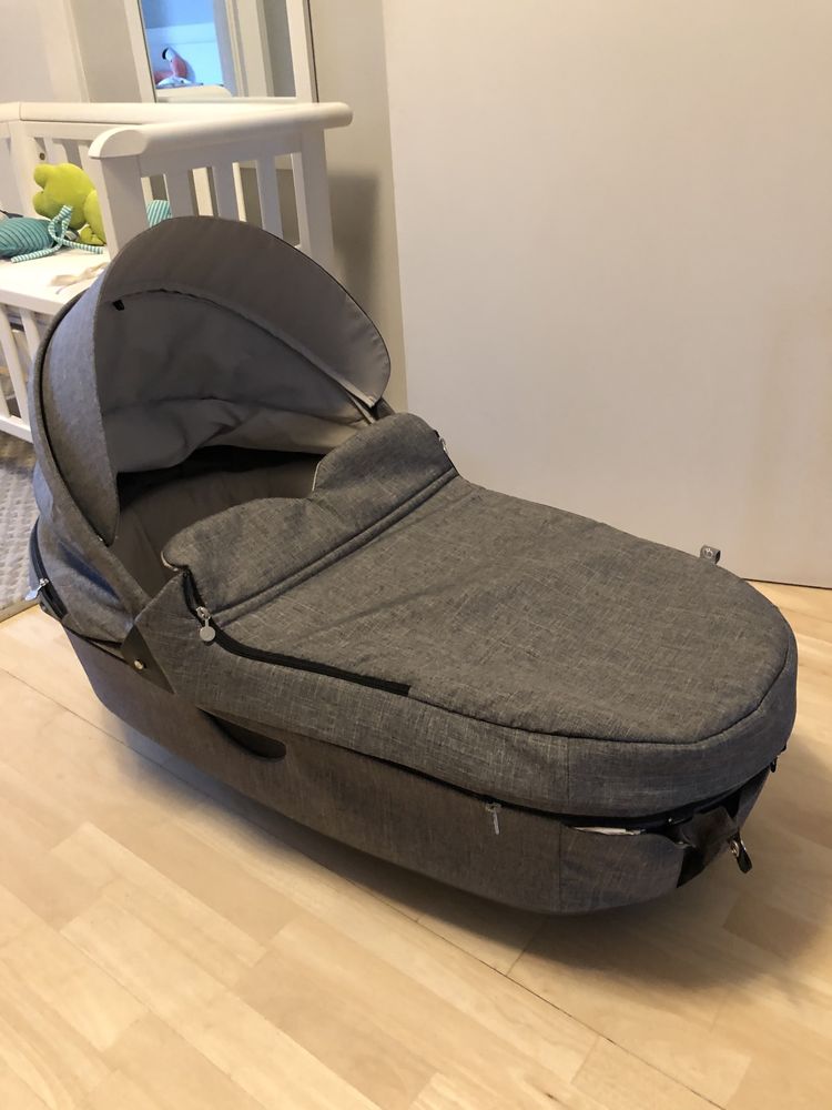 Wózek 2w1 Stokke Trailz black melange