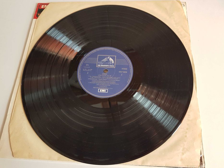 Grieg Norwegian Dances Lyric Suite Homage March winyl 1972 TDK Sony