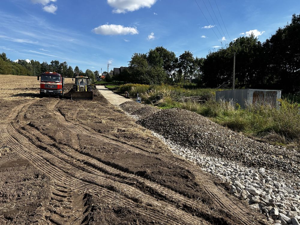 Prace ziemne | Usługi Koparką i koparko-Ładowarką, Transport wywrotką