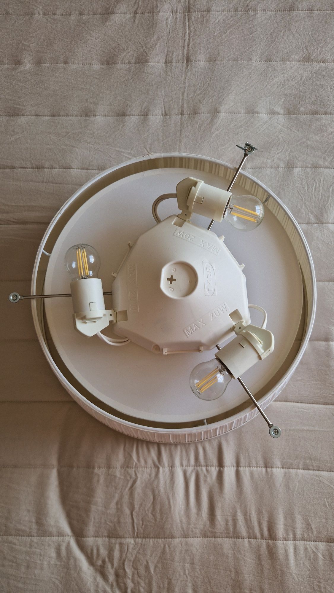 Conjunto candeeiros Arstid Ikea