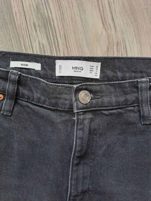 Spodnie czarne jeansowe rozmiar 44