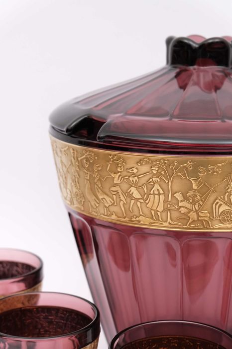 Zestaw do ponczu, Walther and Sohne AG, Niemcy, lata 50.