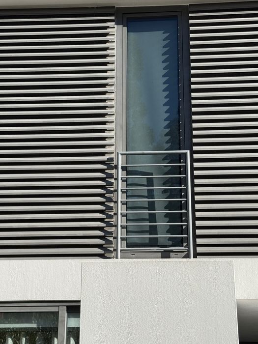 Porla de correr de 2 folhas em vidro duplo