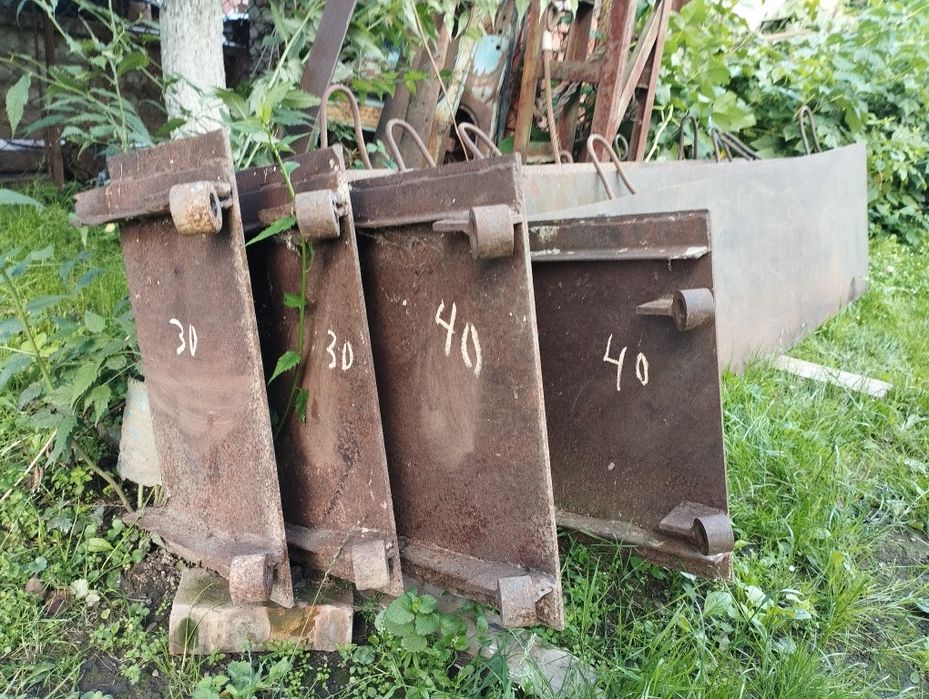 Опалубка для виготовлення фундамент них блоків 30 та 40