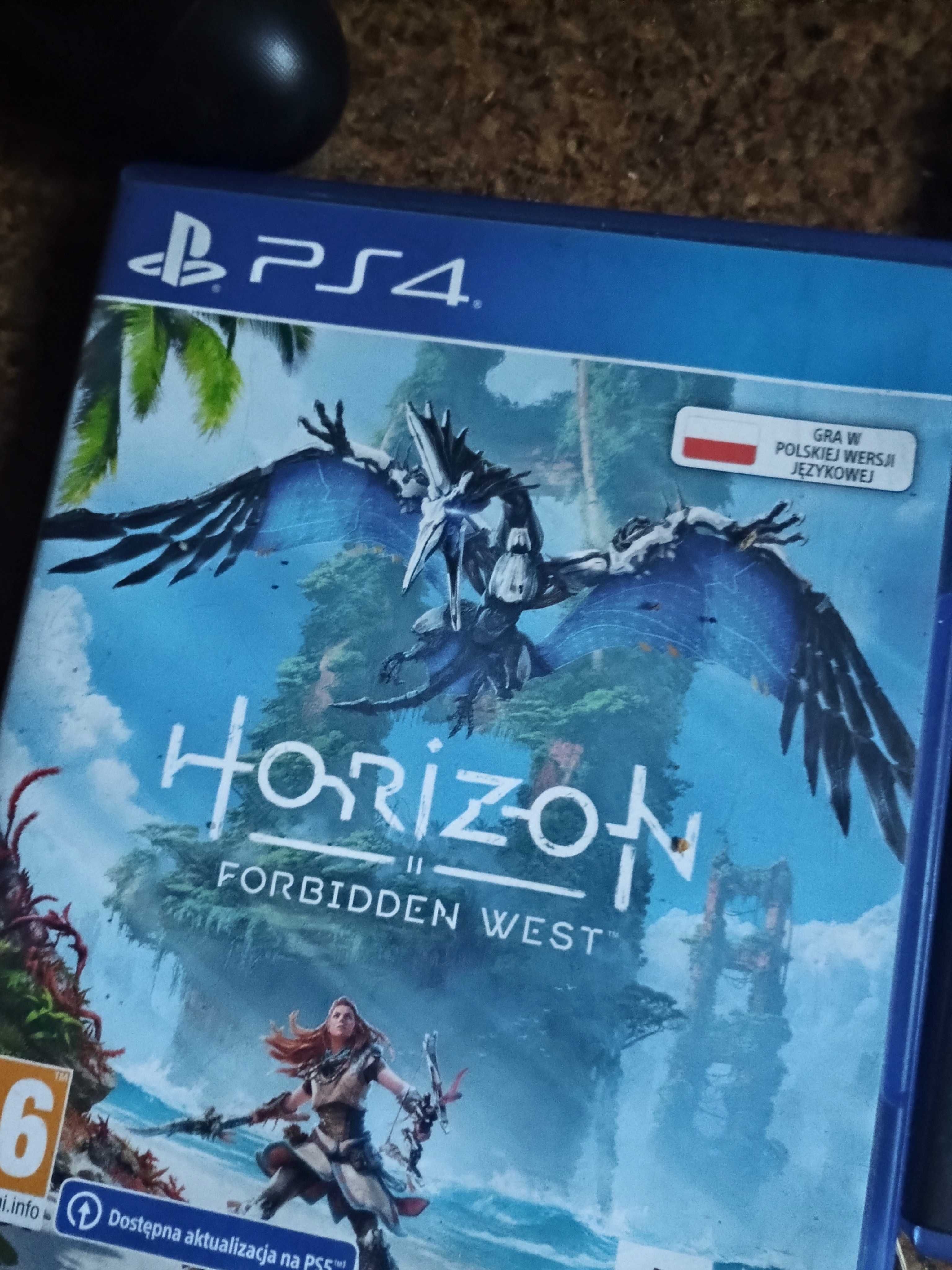 Sprzedam dwie gry na ps 4 spider-man: miles morales i horizon west .