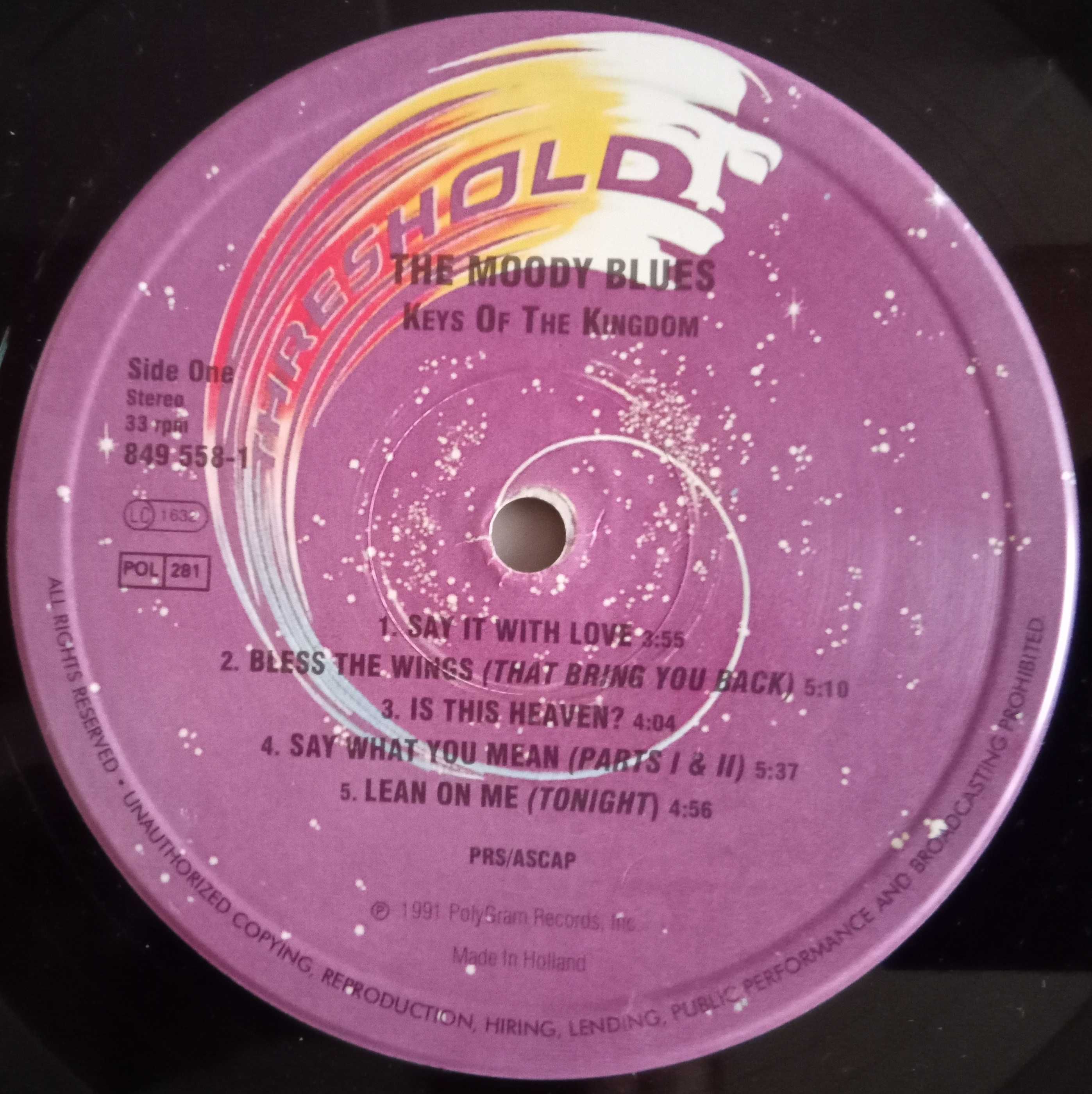 Moody Blues - - - - - Keys of the Kingdom - - - - - LP