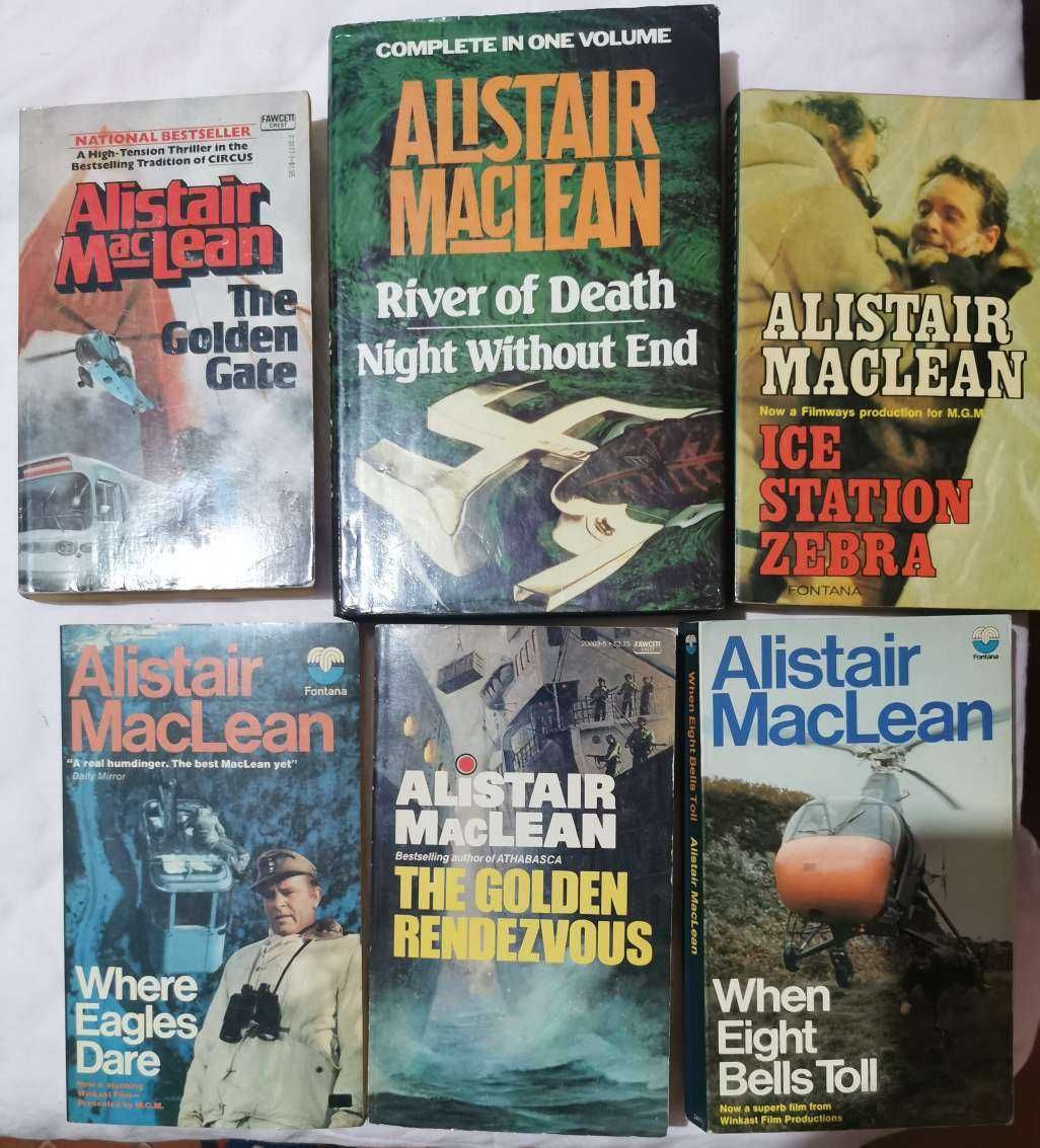 Agatha Christie McBain Maclean Macdonald Brown книги на английском