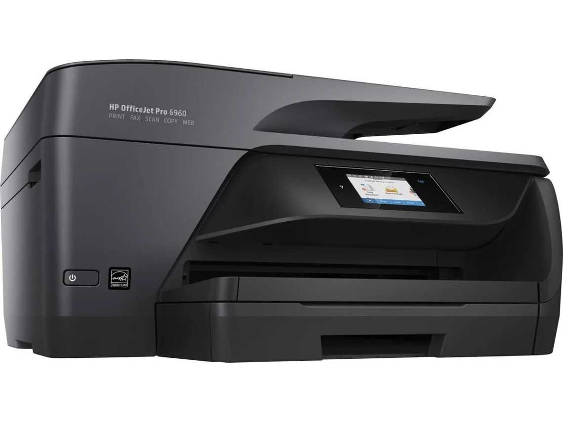 Impressora HP OfficeJet Pro 6960 (Multifunções - Jato Tinta - Wi-Fi)