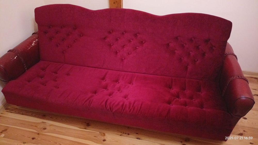 Wersalka z pojemnikiem plus 2 fotele