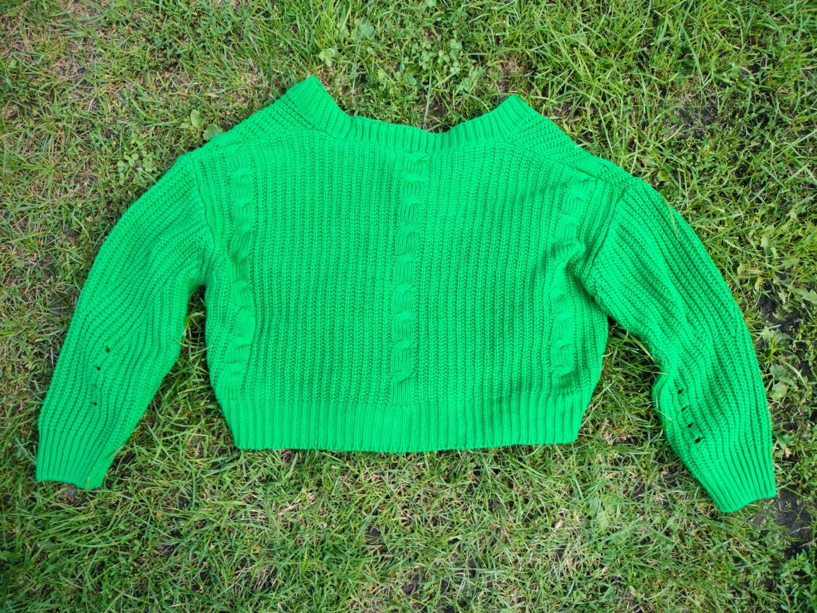 Sweter Zielony XS