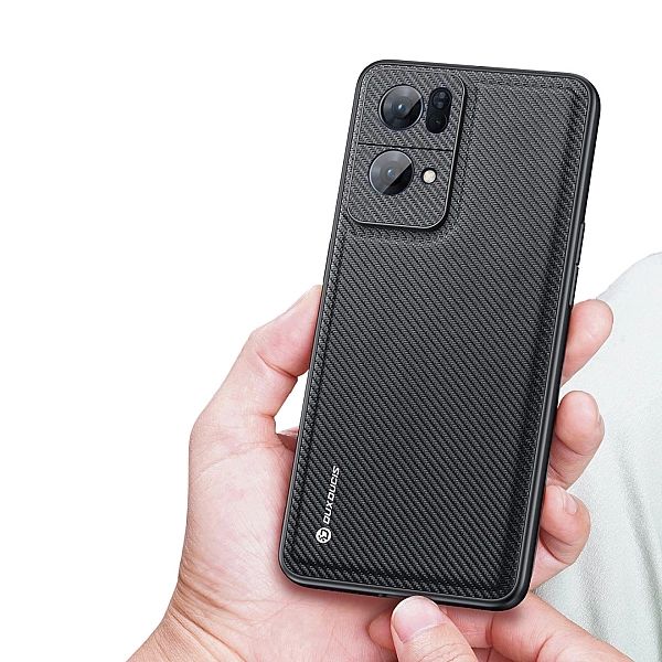 Dux Ducis Fino etui pokrowiec pokryty nylonowym materiałem Oppo Reno7