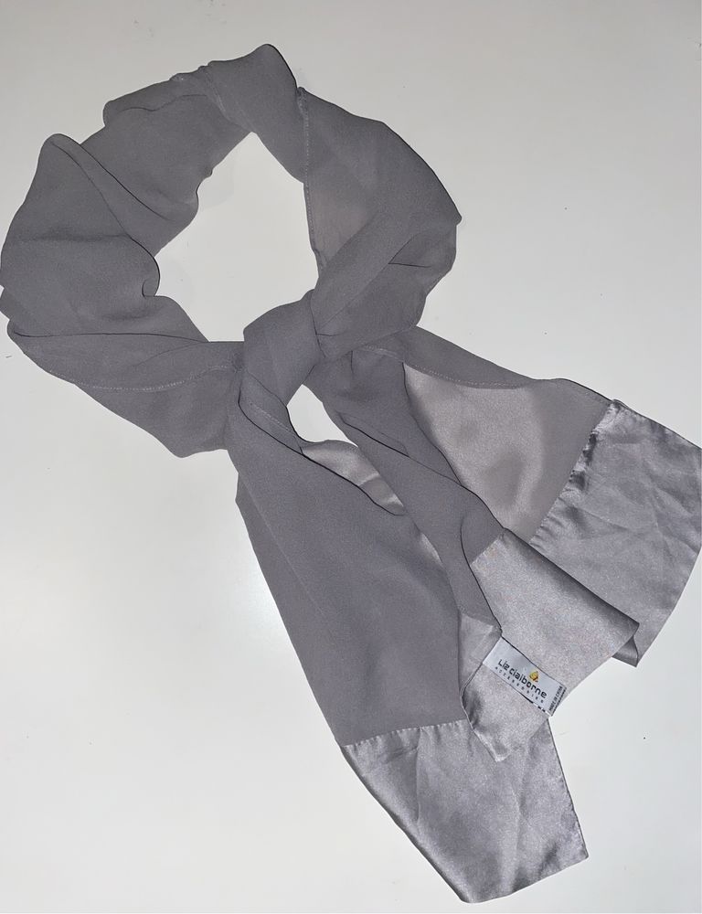 Liz Claiborne Jedwabny Szal/ Apaszka 100% Jedwab Nowa