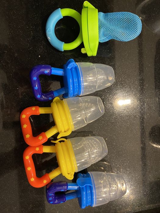 Chupeta alimentador rede e silicone