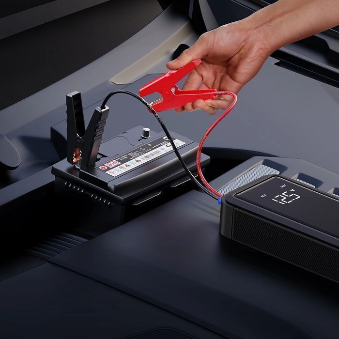 Jump starter z superkondensatorem Baseus 3000A 12V USB-C / EC8 / DC