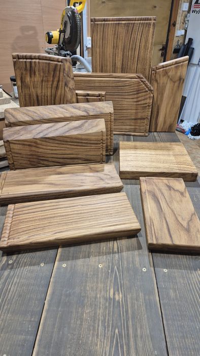 Deska do krojenia lity dąb 43mm