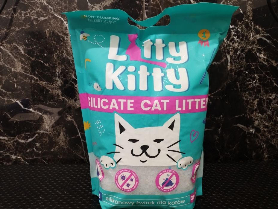 Żwirek silikonowy 3,8l silikonowy