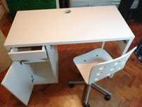 Secretaria IKEA Micke + oferta da cadeira