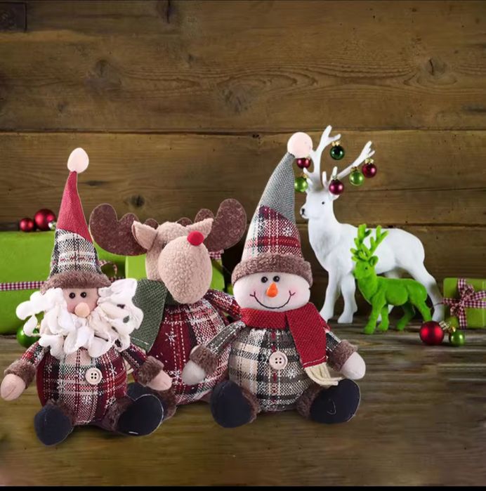 Новорічні іграшки, декор для ялинки на Новий рік, підвісні прикраси