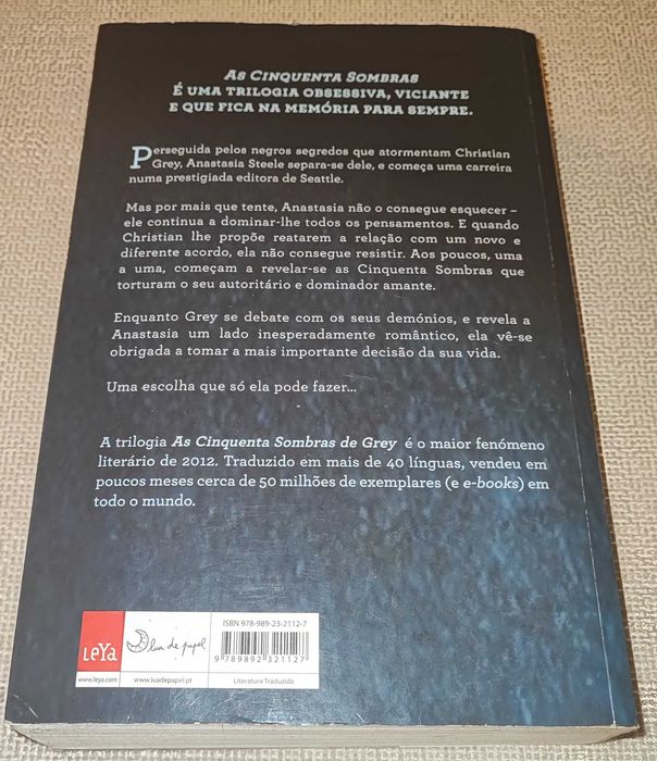 As Cinquenta Sombras Mais Negras de E L James