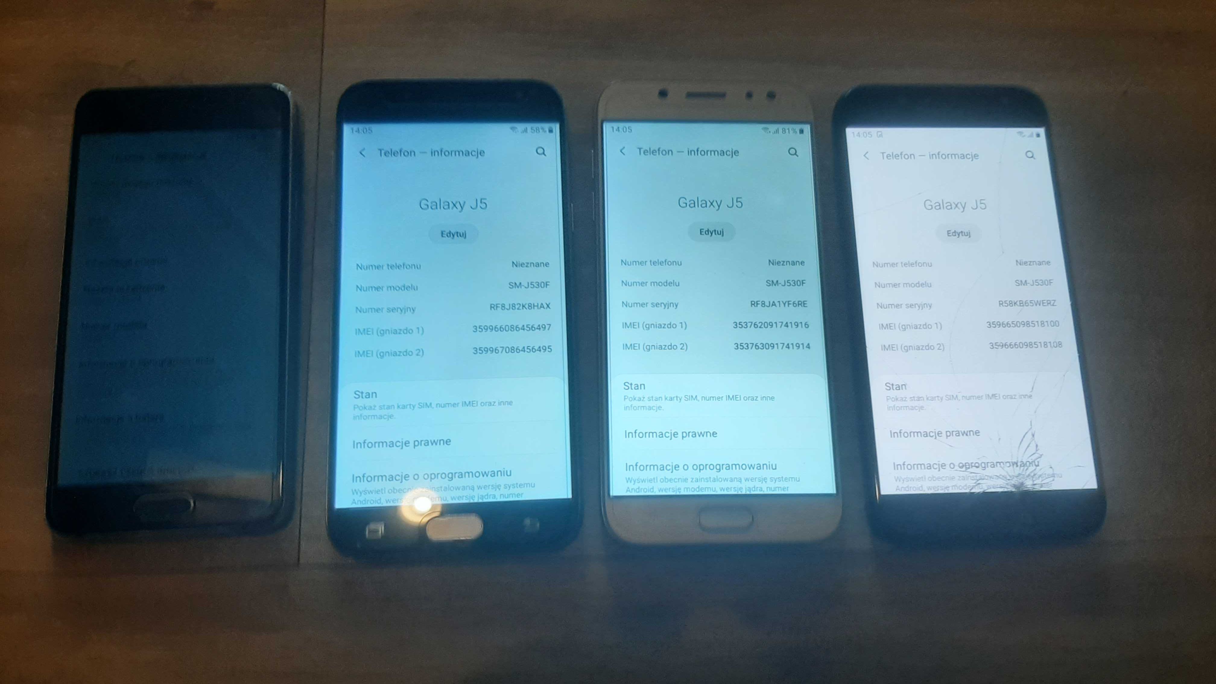 Samsung Galaxy A3 (2016) Galaxy J5 j530f