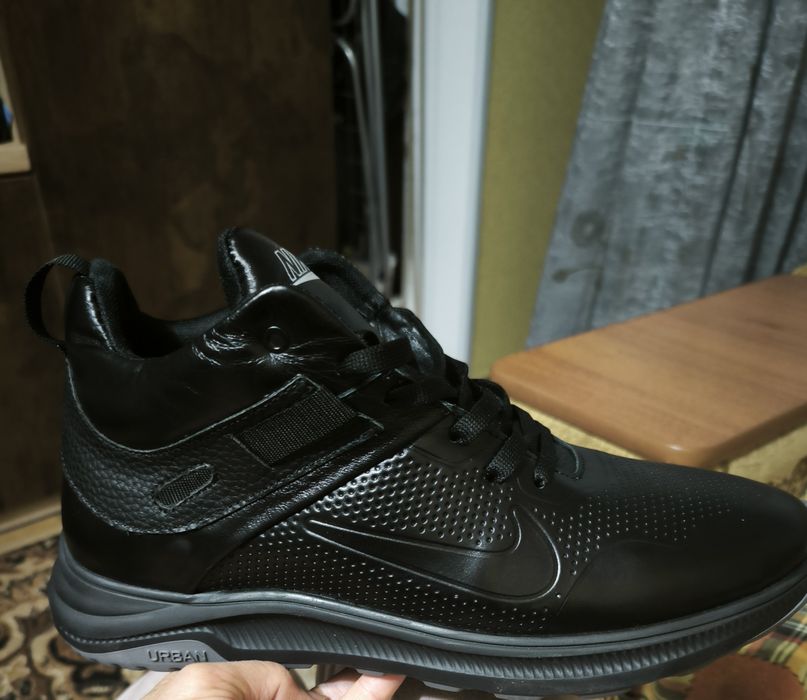 Мужские зимние ботинки кожа 44 размер