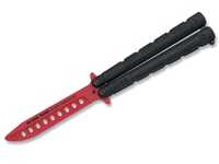 Nóż K25/36251 Balisong Trainer Red