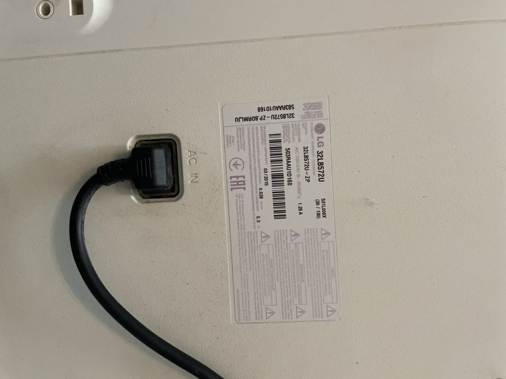 Телевізор LG32 на запчастини