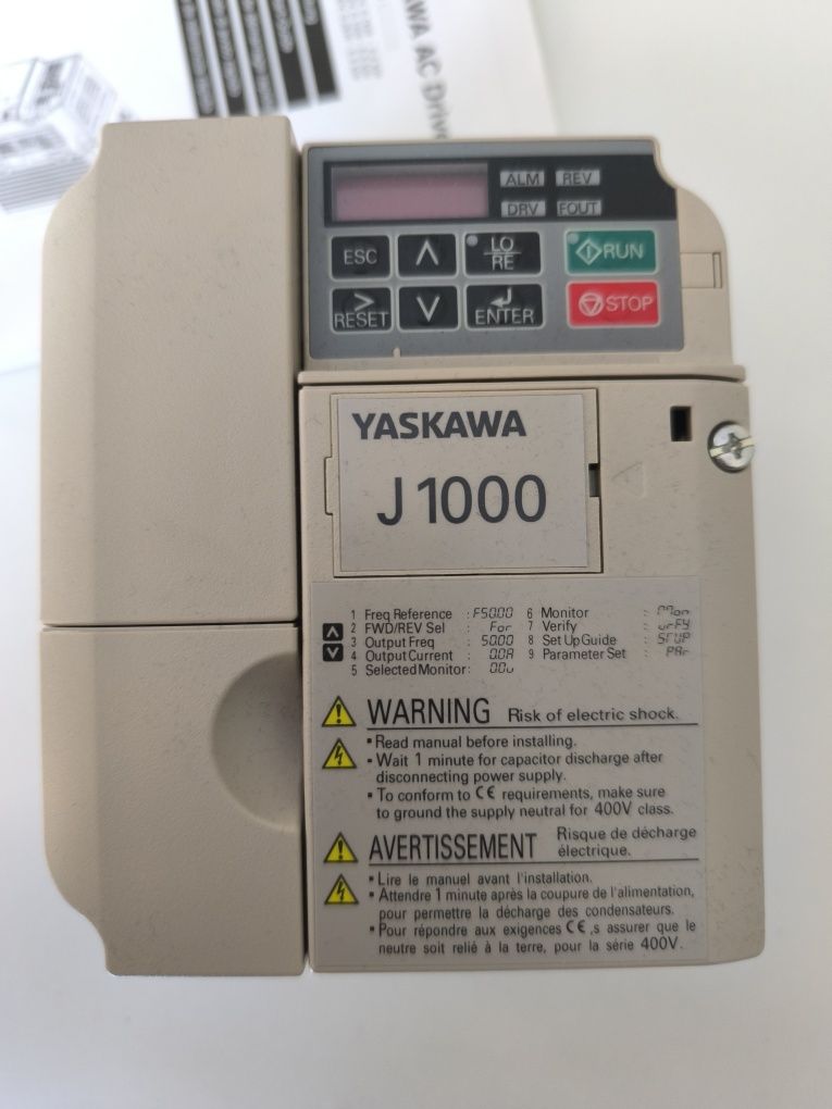 Yaskawa J1000 Falownik 0.75kW Nowy