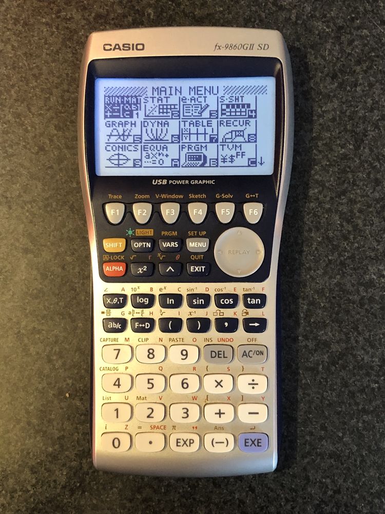 Calculadora Gráfica - Casio fx-9860GII SD