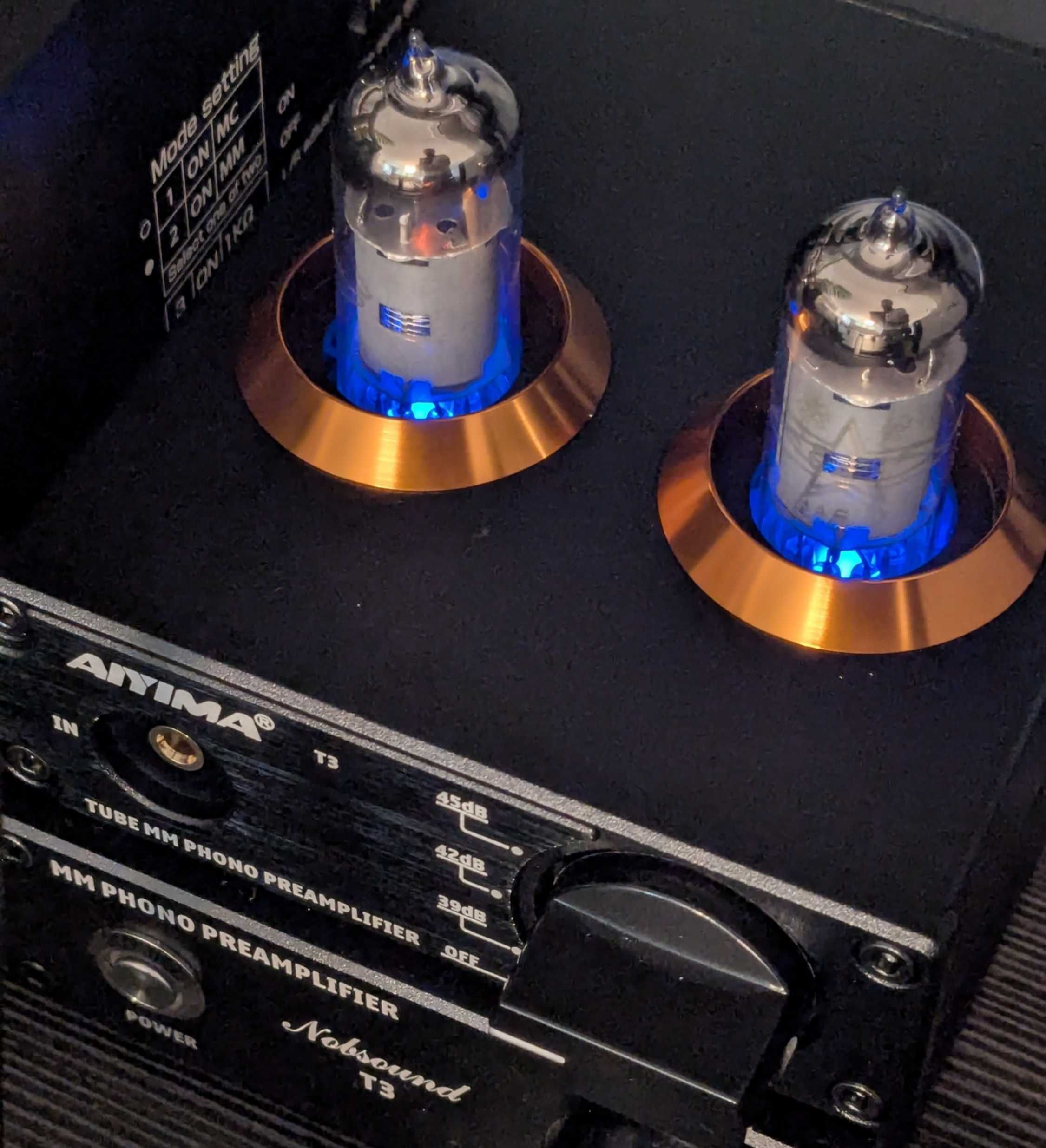 Przedwzmacniacz gramofonowy lampowy Hi-Fi