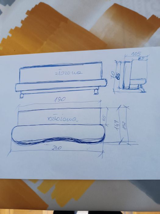 Kanapa rozkładana sofa