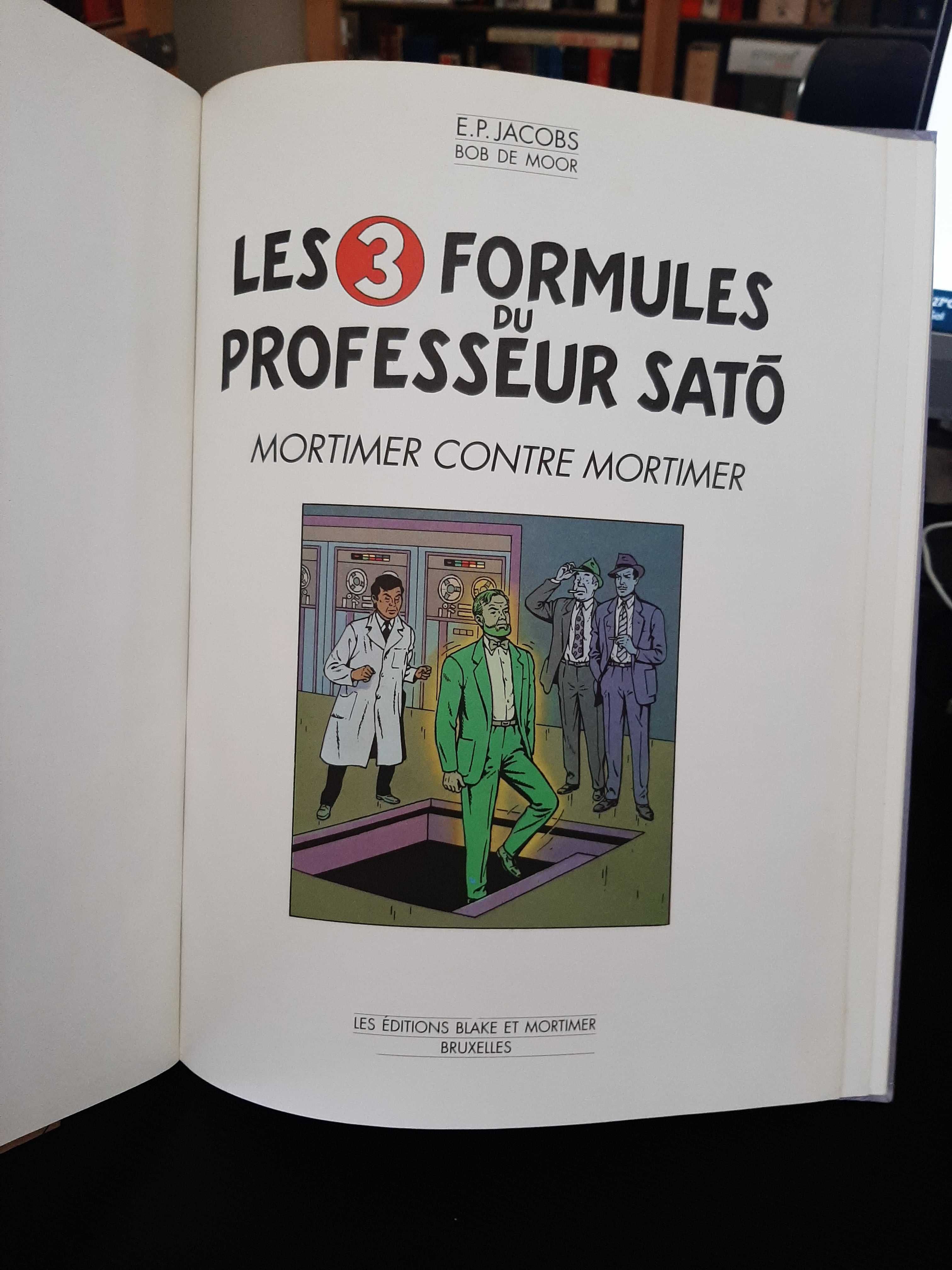 Les Aventures de Blake et Mortimer - Les Trois Formules du Prof. Satō