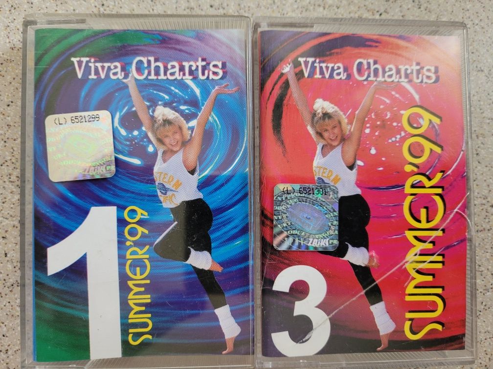 Kaseta MC Viva Charts Summer'99 cz.1 i 3 Classica 1999