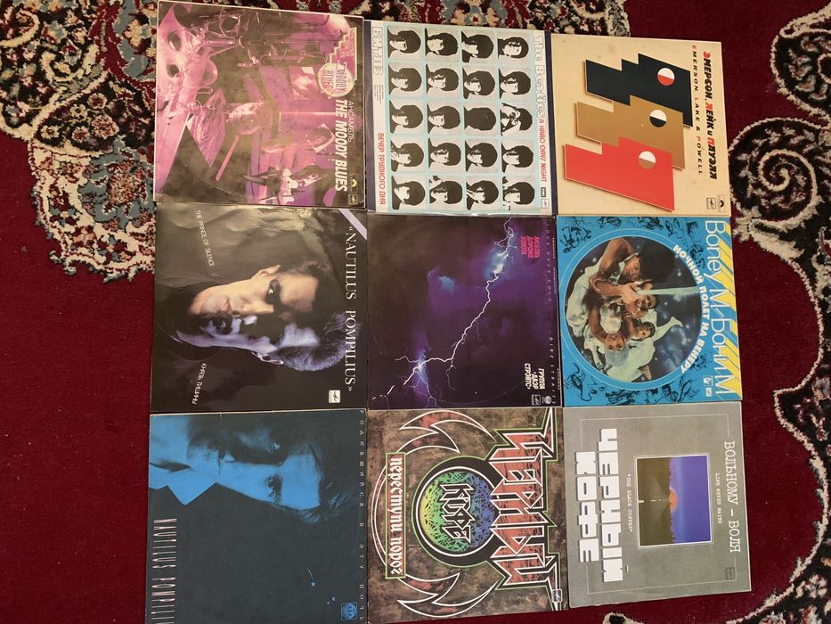 Грампластинки винил