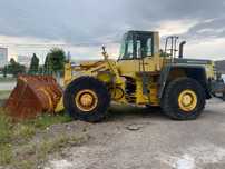 Разборка фронтального погрузчика komatsu wa 470 wa470-3