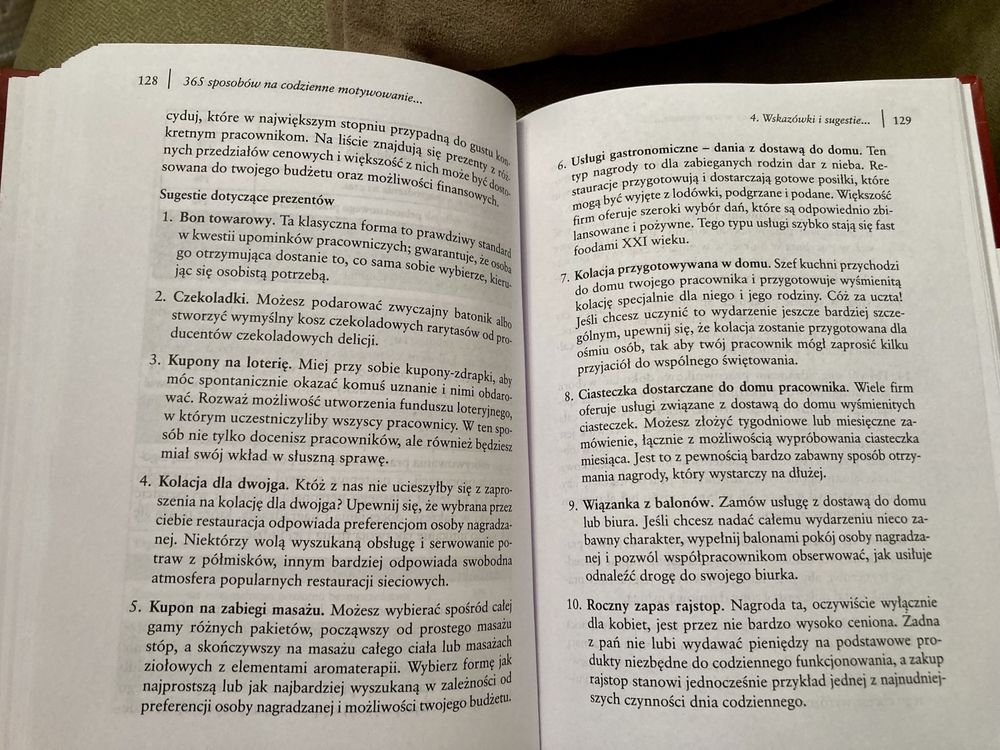 365 sposobów na codzienne motywowanie i nagradzanie pracowników