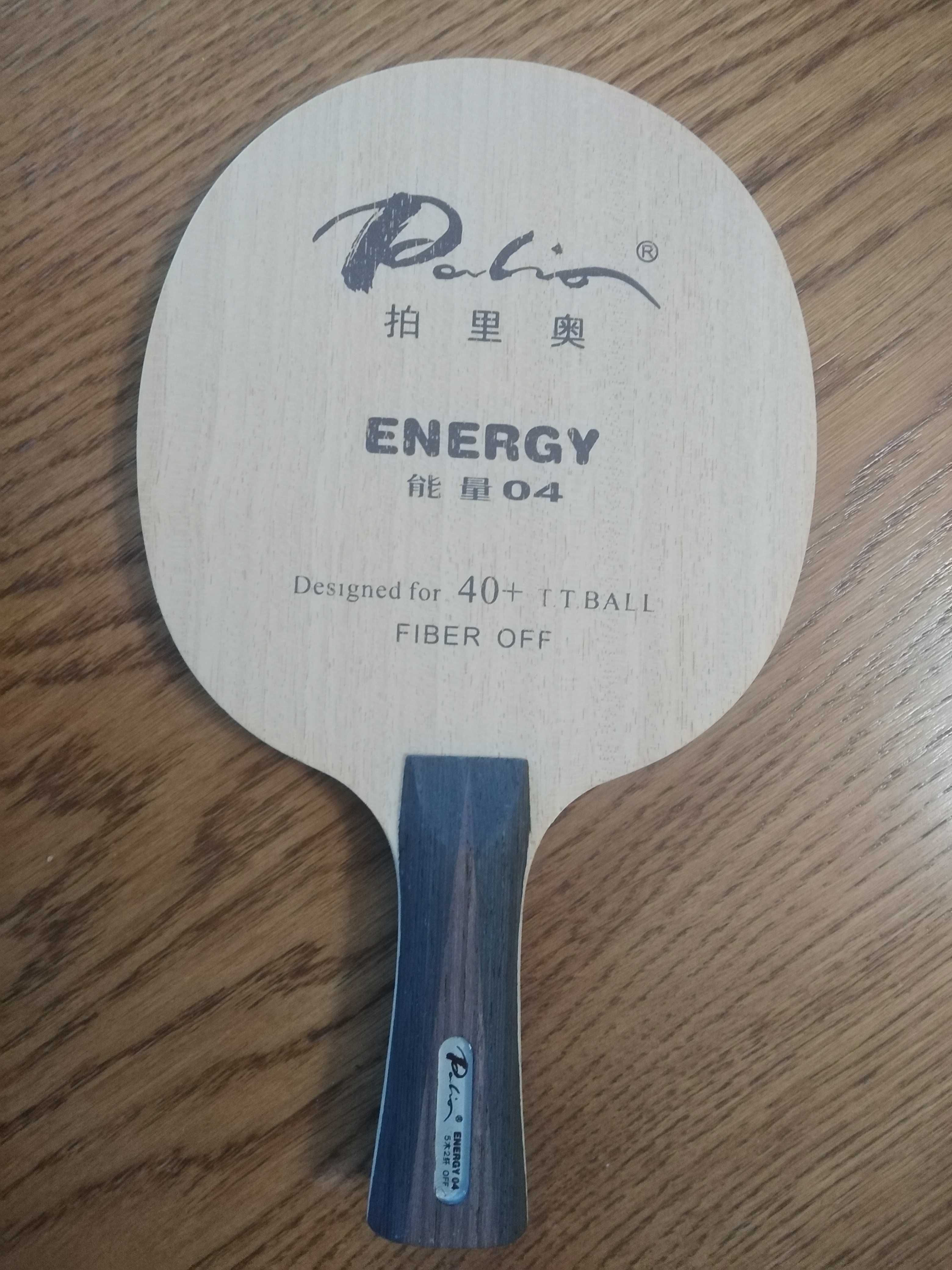 Deska Palio Energy 04 (5 drewno+2 carbon) OFF tenis stołowy