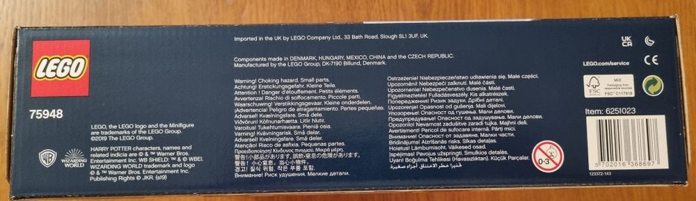 Lego  75948 Harry Potter Wieża Zegarowa na Hogwarcie