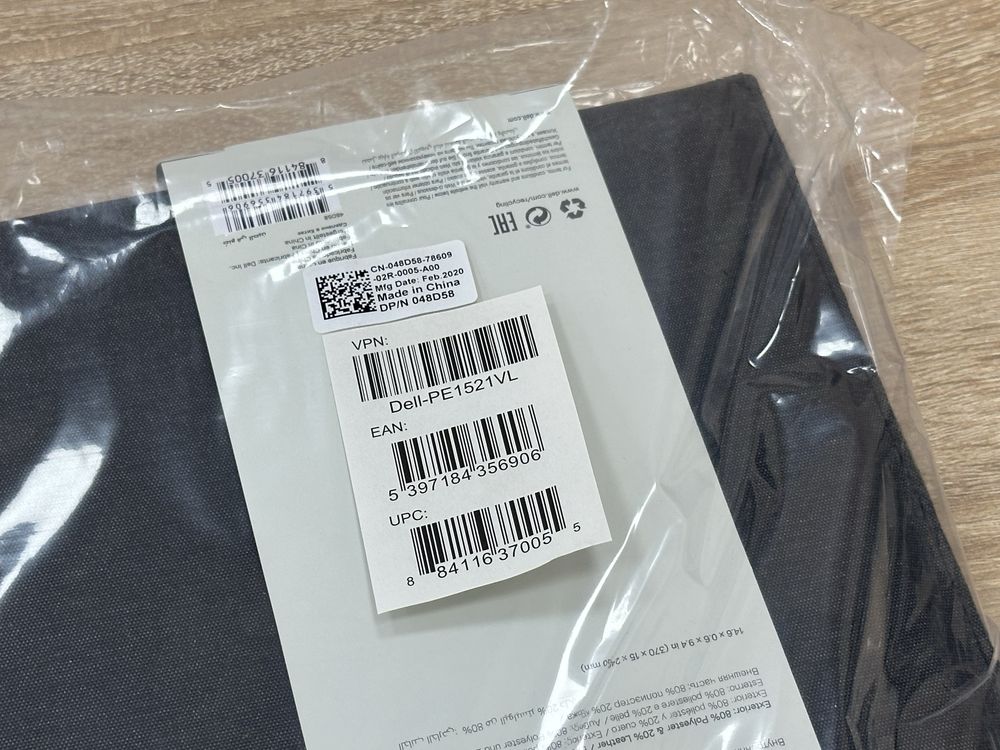 Чохол для ноутбука Dell Premier Sleeve Case 15 Latitude 9510 2in1
