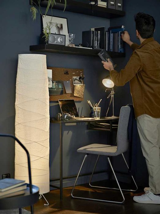 Nowe IKEA VITTSJO BIURKO STOLIK Pod Laptopa Komputer Toaletka Loft