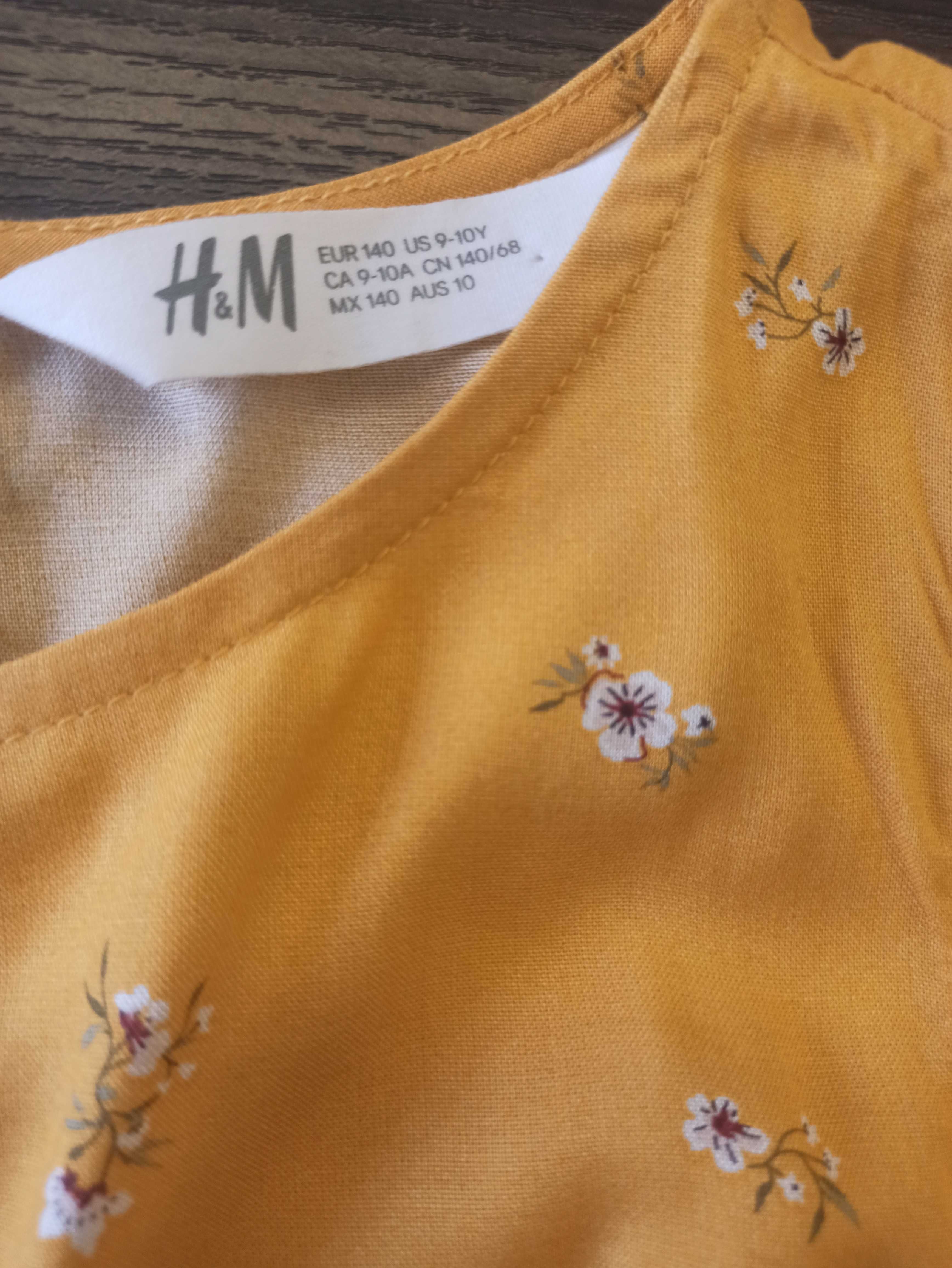 Блузы H&M вискоза, 9-10 лет