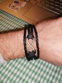 Pulseira em cabedal Unisexo