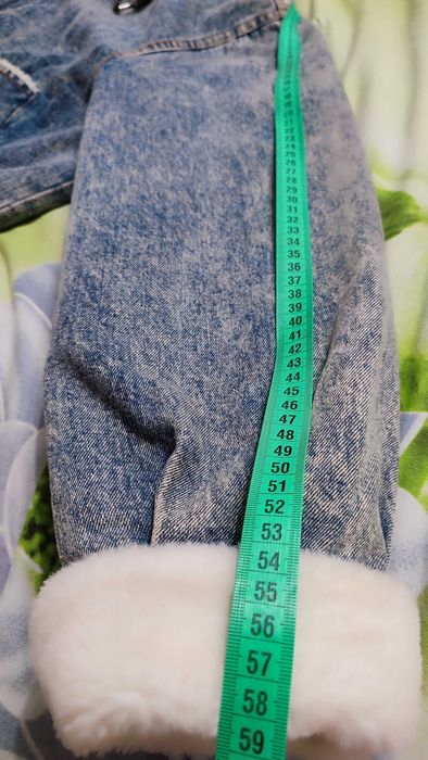 Джинсова куртка, осінь - зима 48-50