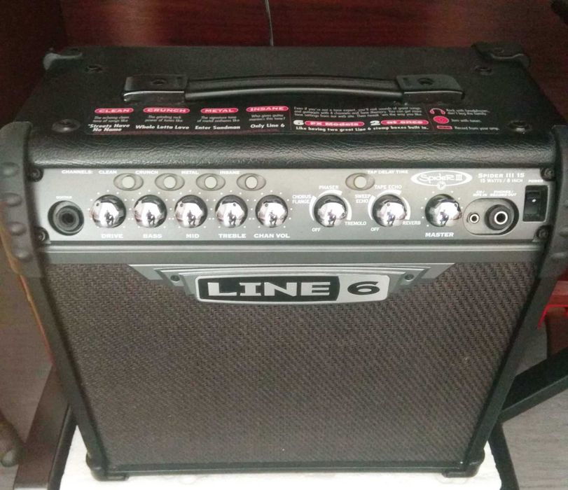 LINE6 amplificador de guitarra