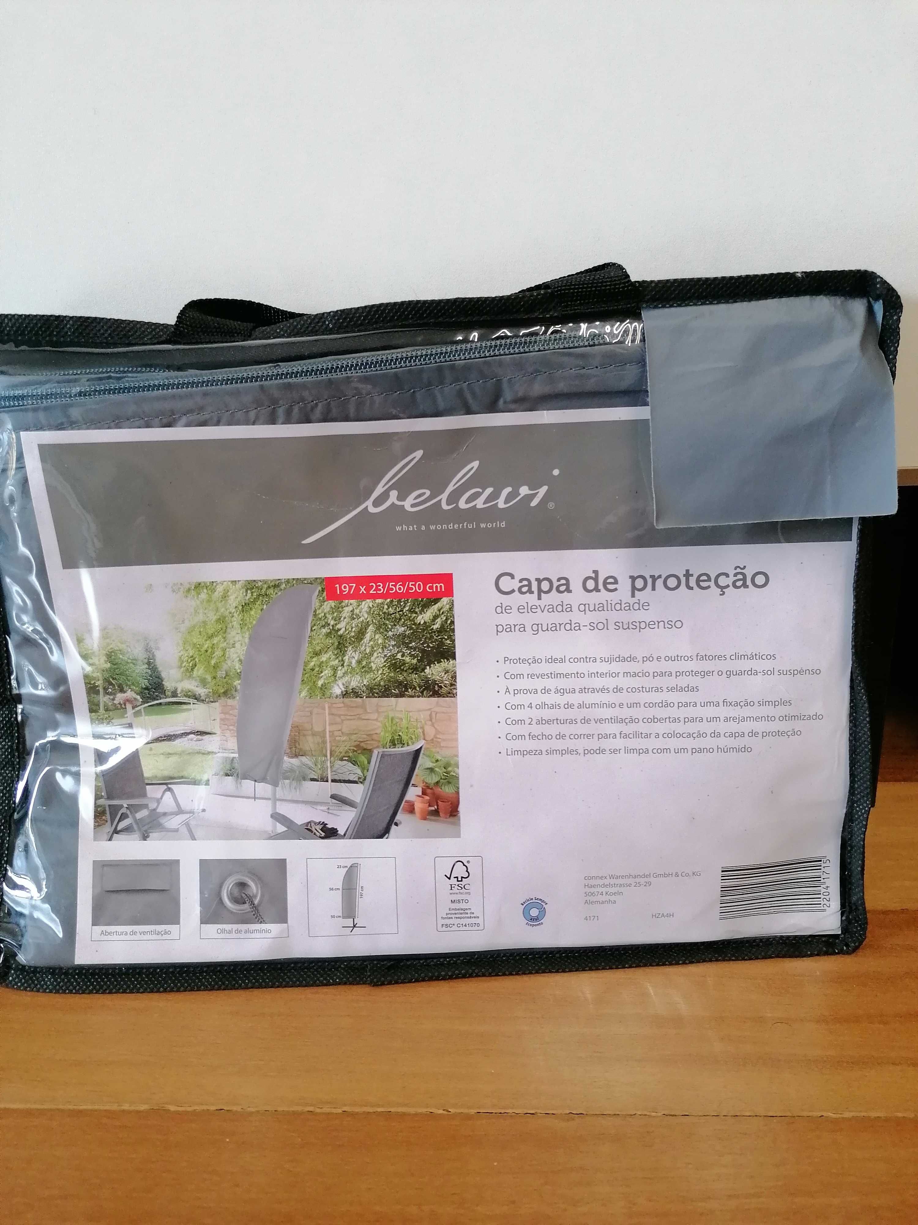 Capa de proteção para guarda-sol